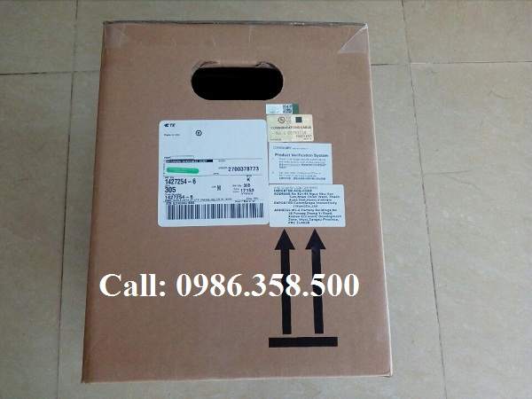 Dây mạng Cat6, UTP, TE/Commscope Cuộn 305m